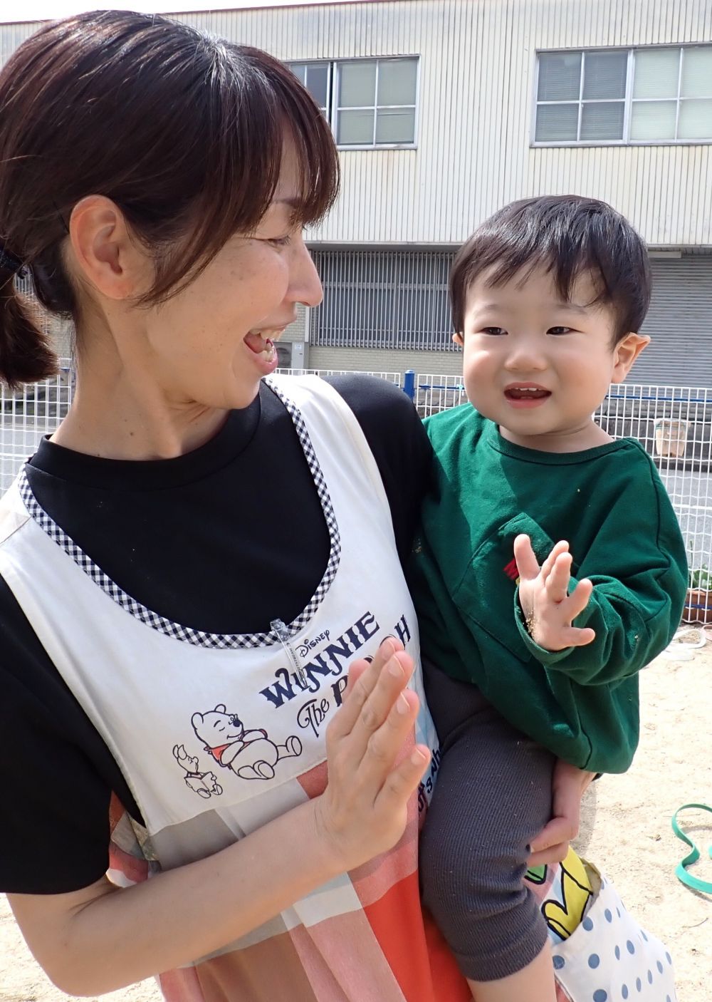 一緒に踊ったよ♪