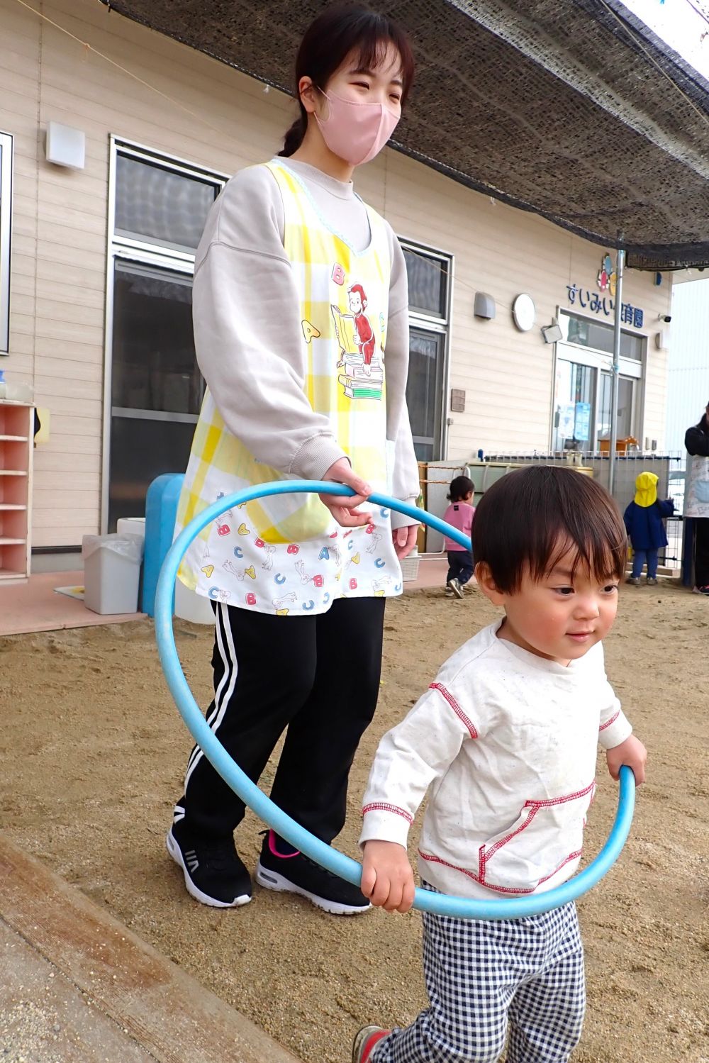 電車ごっこをしたよ🚋