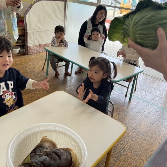 食育の日　～2歳児　クマ組～