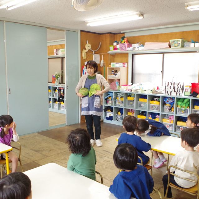 春キャベツ　＊４歳児＊