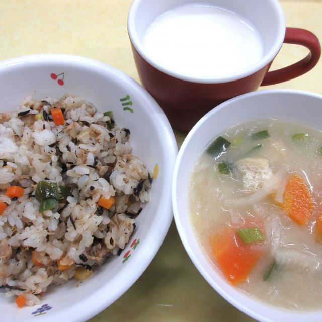 ＊　今日の献立　＊