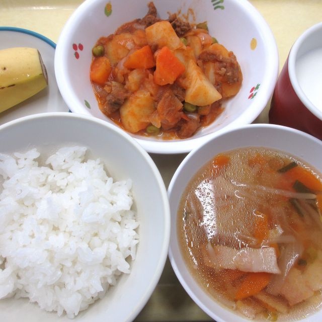 ＊　今日の献立　＊