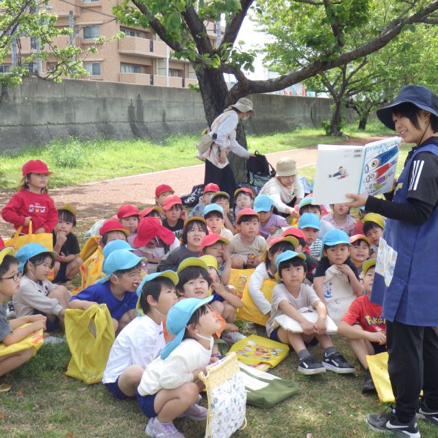 ＊　４・５歳児　こいのぼりを描こう①　＊