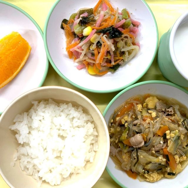 ＊　今日の献立　＊