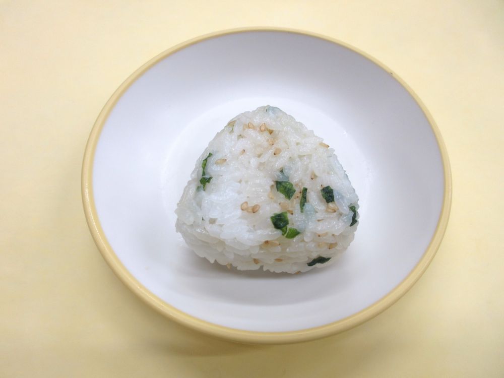 青ネギの中華おにぎり