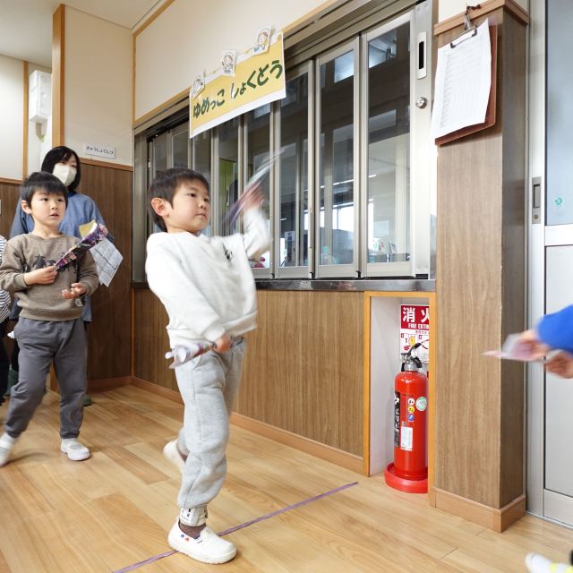 ＊　５歳児　雨の日のお弁当　＊