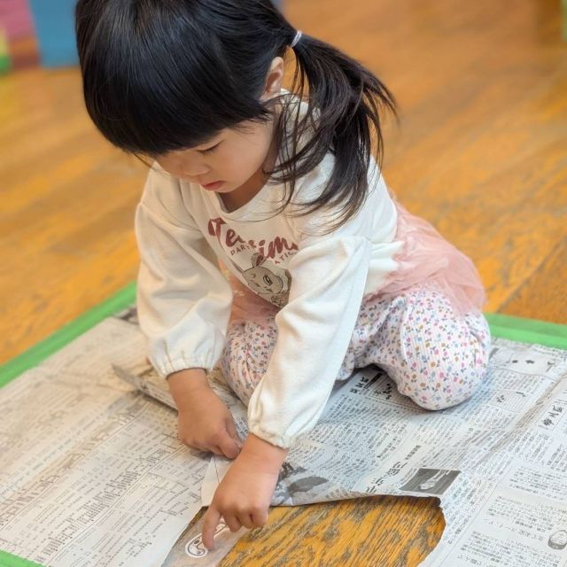 生き物探し　～2歳児　クマ組～