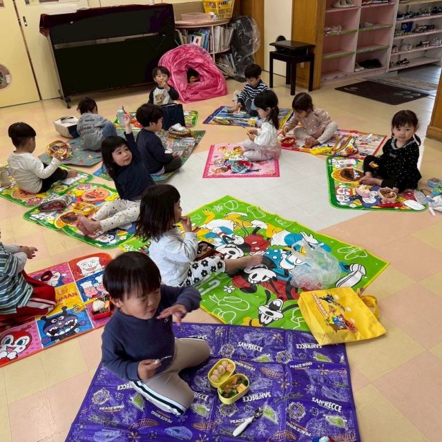 お弁当の日　～２歳児　クマ組～