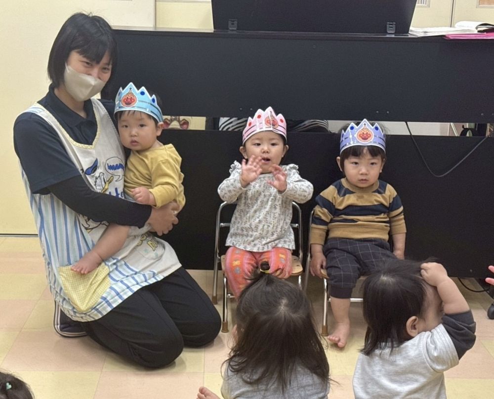 4月生まれのお友達、
お誕生日おめでとう🎉🎂
