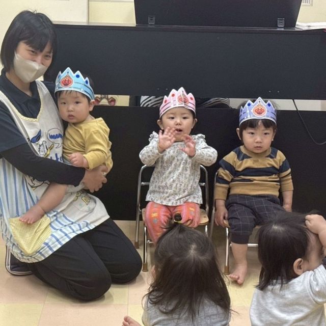 お誕生日会 　～4月生まれのお友達～