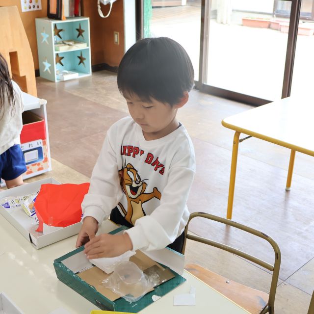 つくってあそぼう☆    ＊4歳児＊