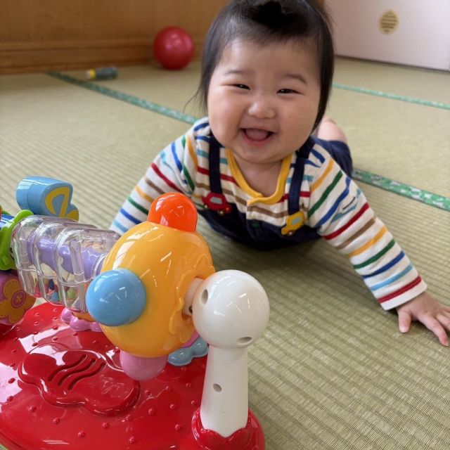 新しいお友達　　　～0歳児　ウサギ組～