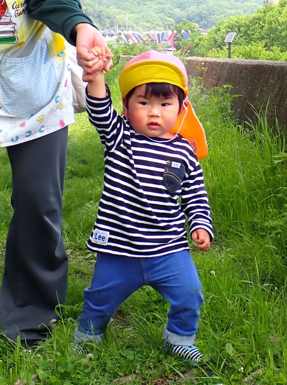 ヒヨコ組さんも
よーい、どん！！