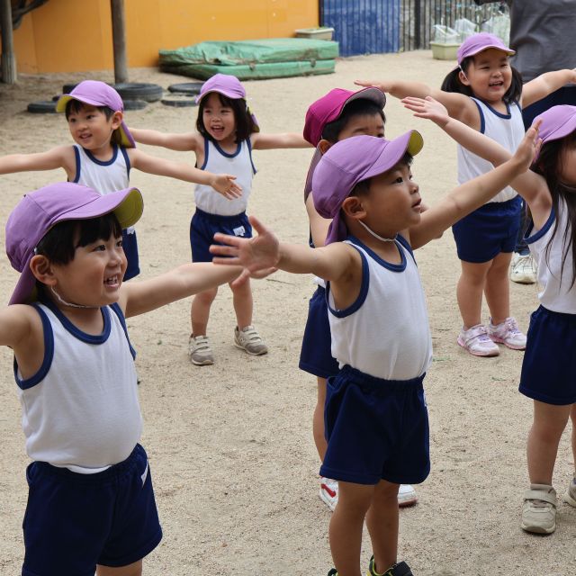マラソン開始✨　＊３歳児＊