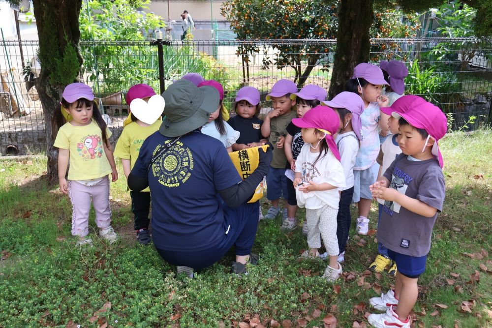 楽しく安全に遊ぶためには
みんなで約束の確認！

最後まで真剣に
話を聞いている様子！👂🏻

さあ、どんな遊具があるかな・・・
