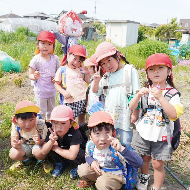 ＊　４歳児　かかしを見たよ♡♡　＊　