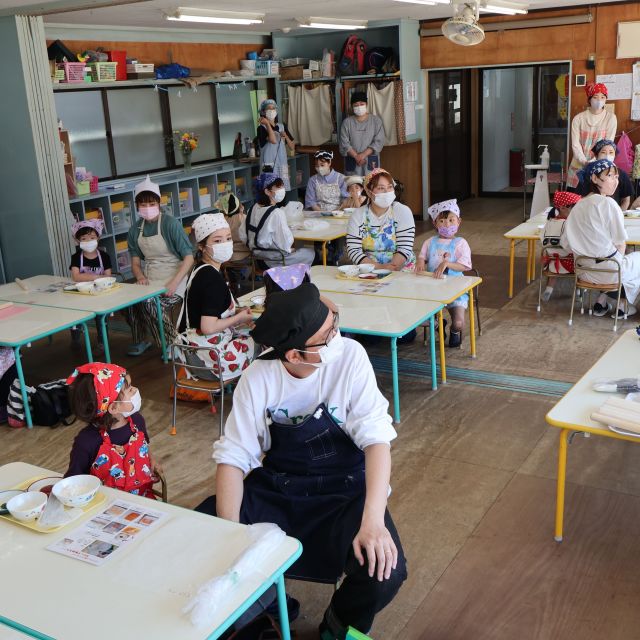 親子クッキング①　＊４歳児＊