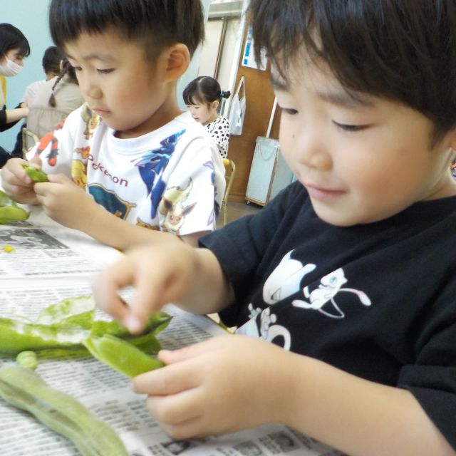 ＊　食育の日　②　（門田認定こども園）　＊