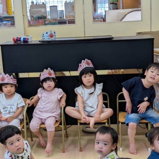 お誕生日会        ～5月生まれのお友達～