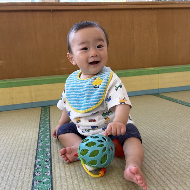新しいお友達　～０歳児　ウサギ組～