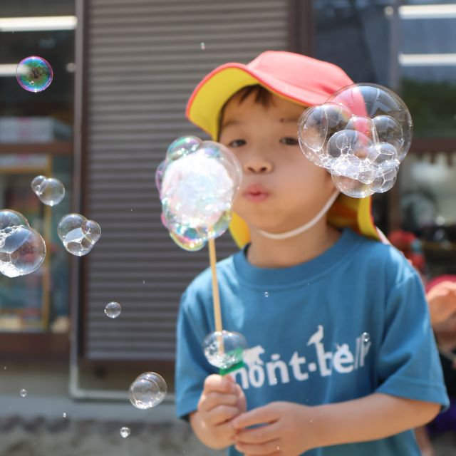 シャボン玉②🫧　＊４歳児＊