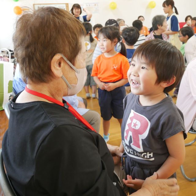 ＊　５歳児　シニアカフェ　七夕会①　＊