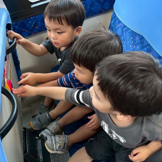 バスにのったよ🚌　 ～2歳児　 クマ組～
