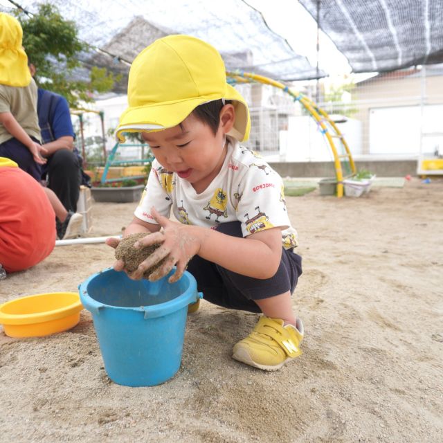 ＊　2歳児　どろだんご　＊