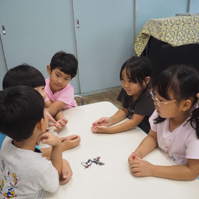 カレーの材料決め①～シンカリオン800つばめチーム～　＊5歳児＊　