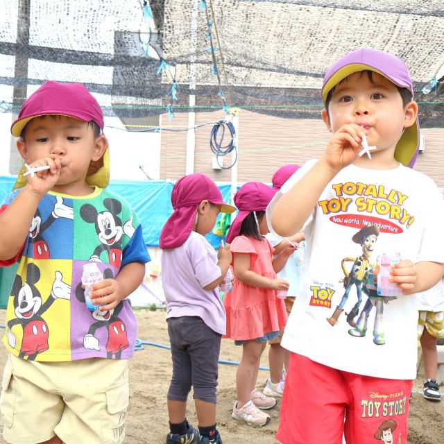 ＊　3歳児　しゃぼん玉　＊