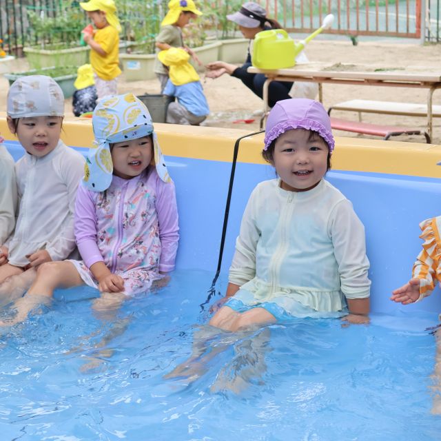 プール遊び　＊３歳児＊