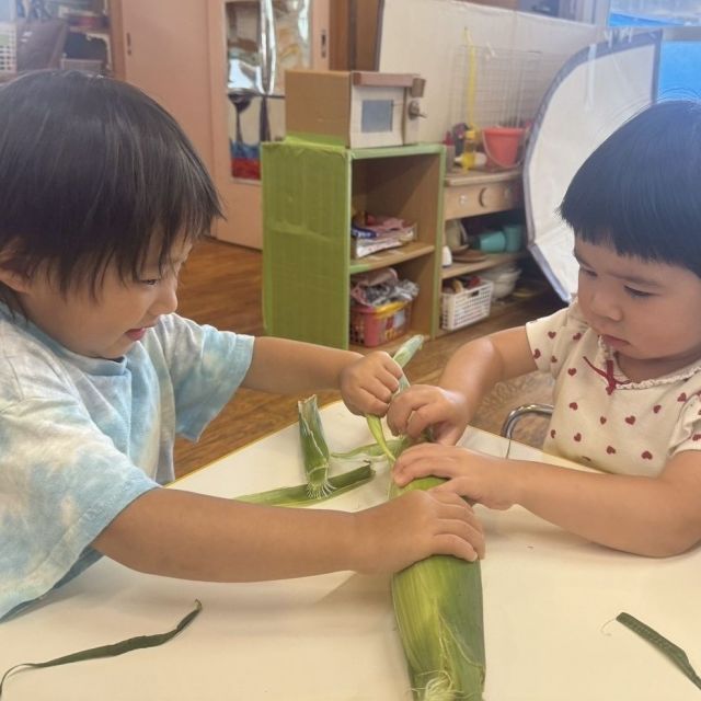 食育の日 　～2歳児　 クマ組～