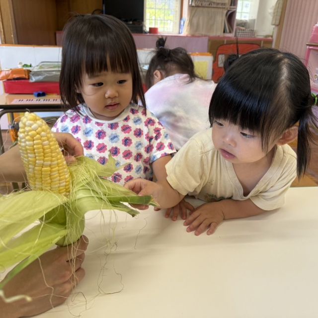 食育の日 ～1歳児 ヒヨコ組～