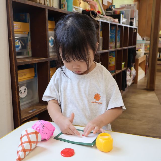 つくってあそぼう♪アイスづくり🍧 ＊3歳児＊
