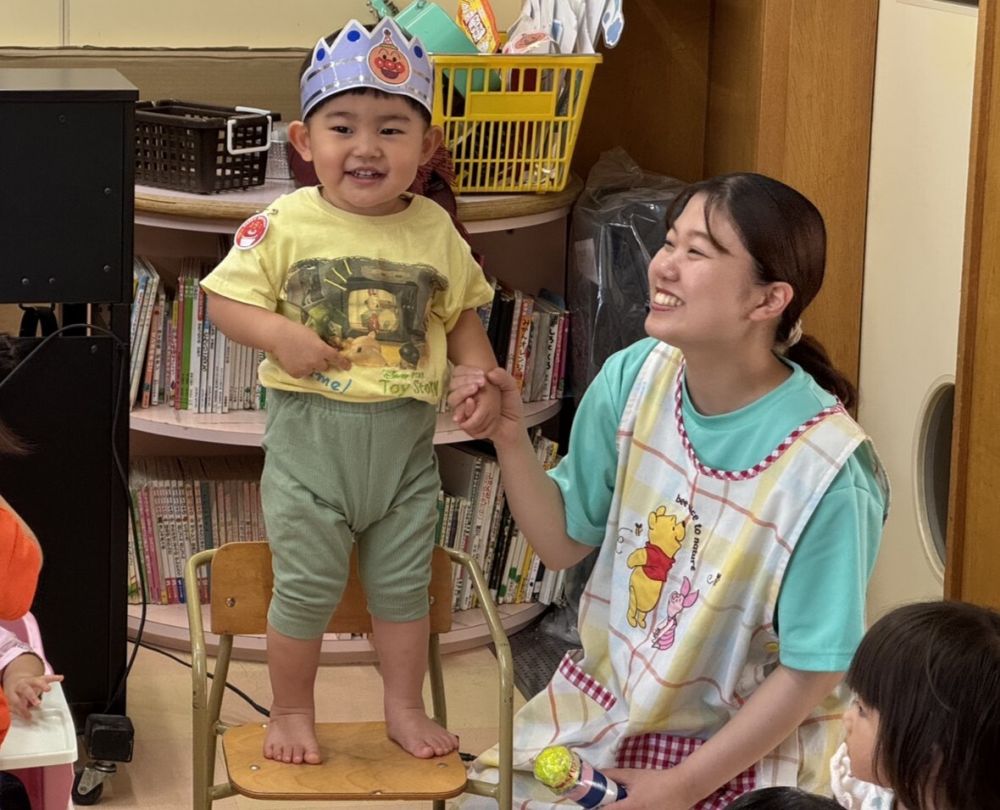Uくんは今日がお誕生日！！
みんなにお祝いしてもらって
とてもうれしそうでした☺️