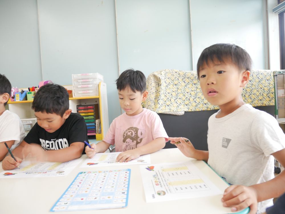 「え、沈んだ…あれ？俺正解した…」
とイメージはしていましたが
実際に見ると違うと思ったのか？
沈んだことにも正解したことにも驚くRくん😊
