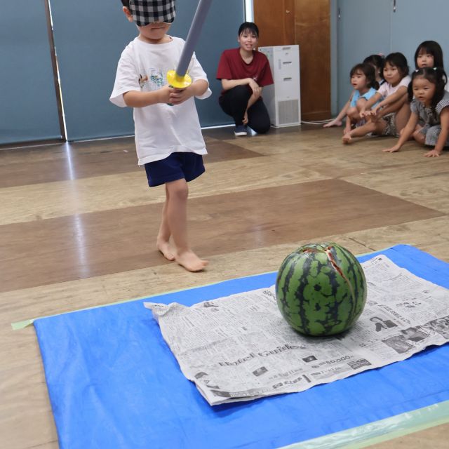 すいかわり🍉　＊４歳児＊