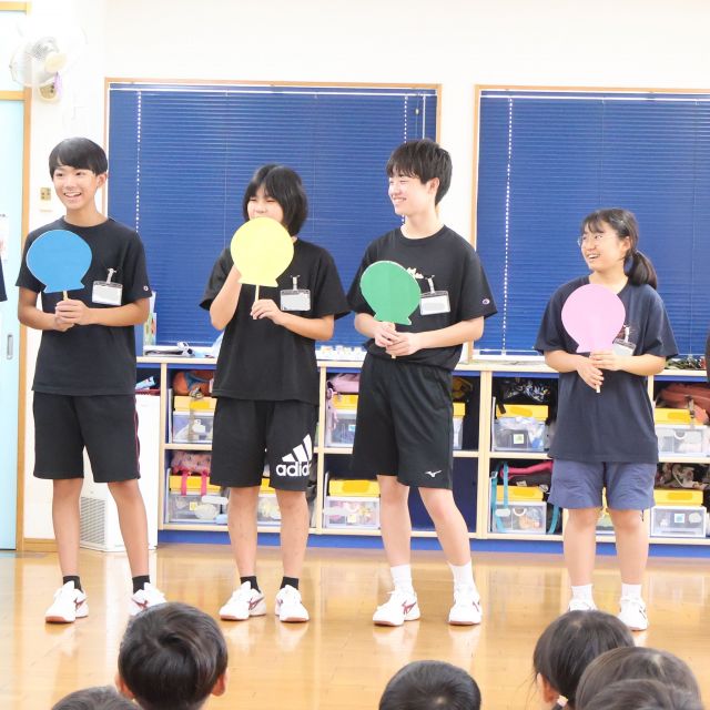 ＊　職場体験　高西中学校　＊