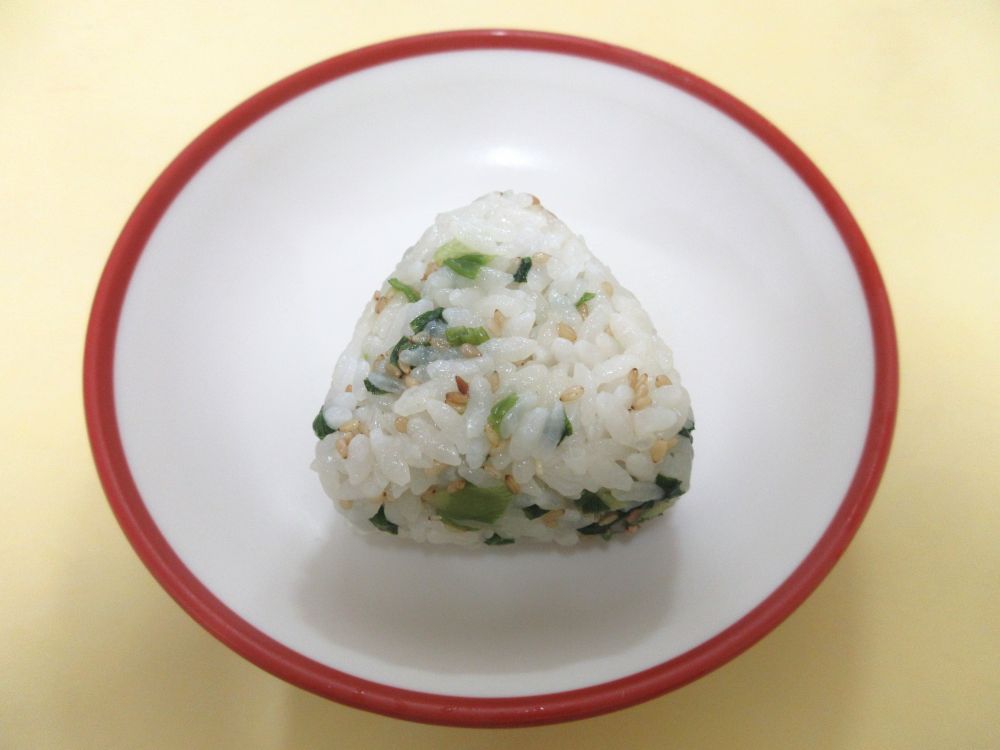 青ネギの中華おにぎり