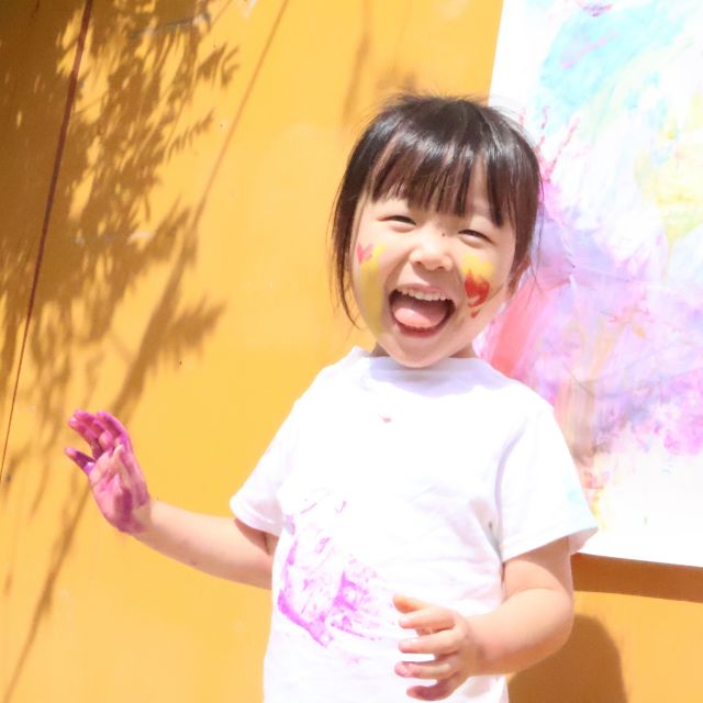 ボディペインティング③＊3歳児＊