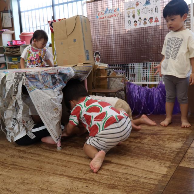 おばけ迷路　＊1．2歳児＊