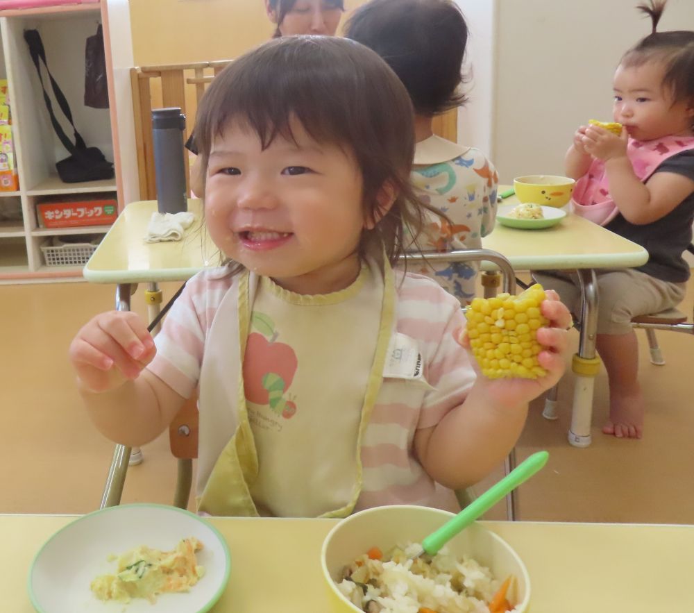 甘くて美味しいトウモロコシ🌽