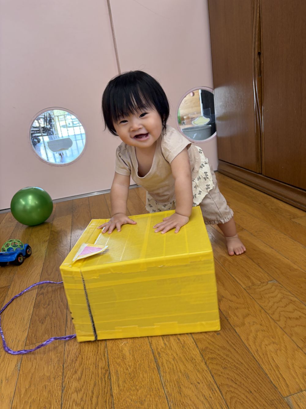 Kちゃんは押して歩いたよ！


明日は運動会！！
みんなで楽しもうね😊