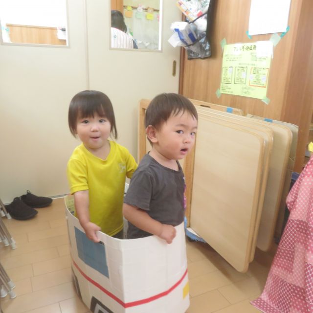 ＊　1歳児　好きな遊びを楽しもう！　＊