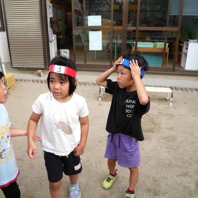 リレーごっこ　＊５歳児＊