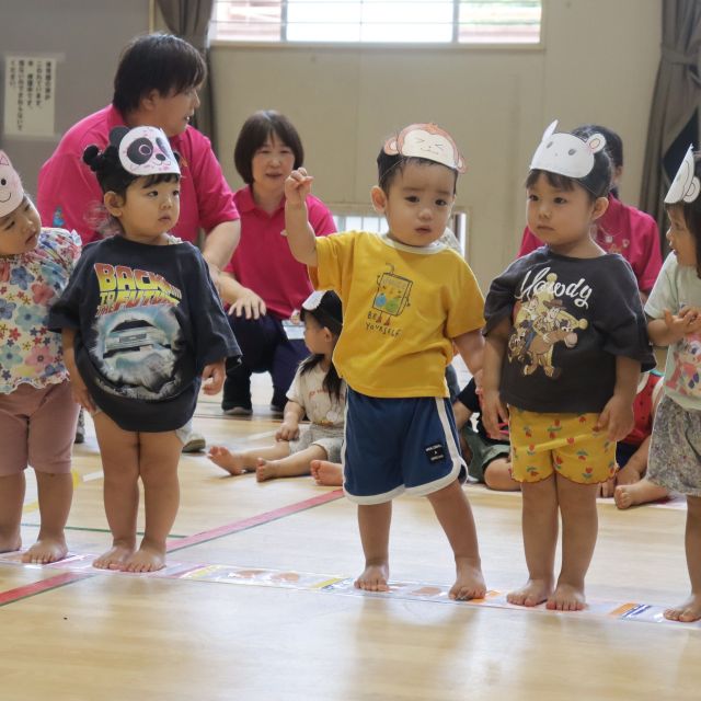0.1歳児運動会　～かけっこ～