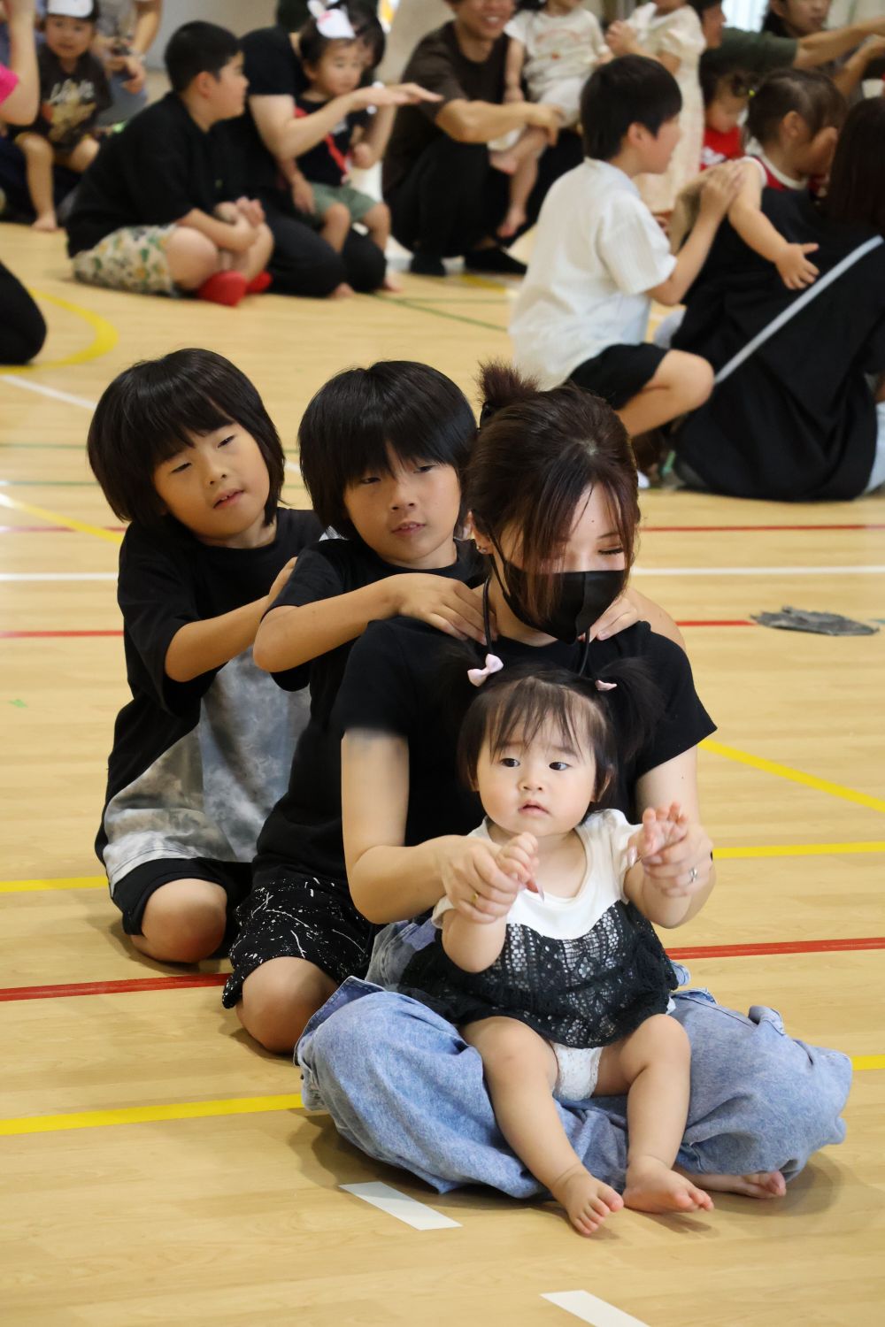 音楽に合わせて、会場の皆さんで
楽しんでいただく時間となりました。

