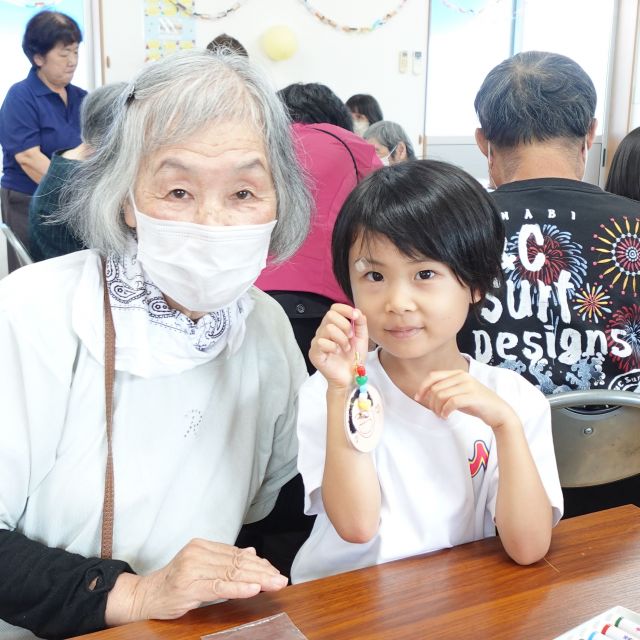 ＊　５歳児　シニアカフェ　敬老会②　＊
