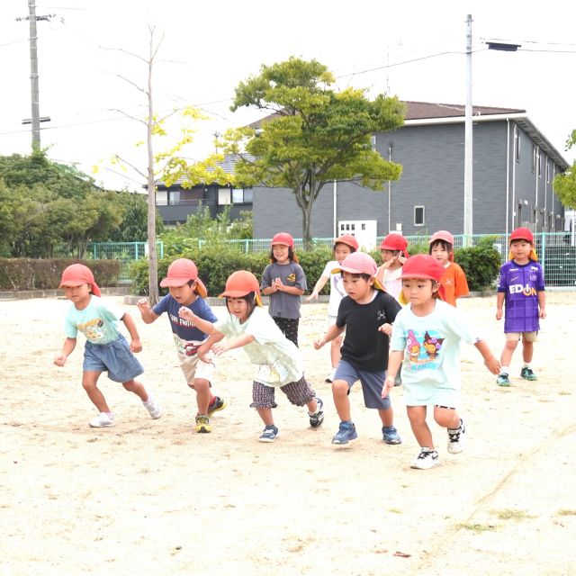 ＊　４歳児　かけっこ②　＊