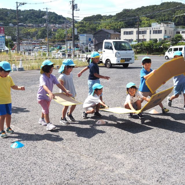 ダンボールアドベンチャー①　＊５歳児＊